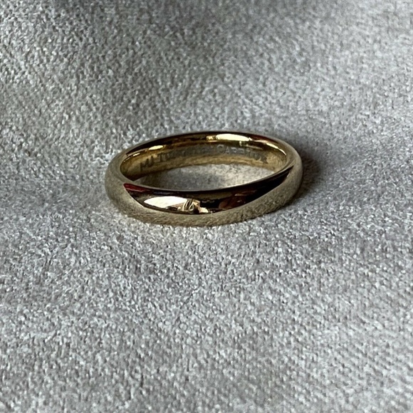 TUNGSTEN CARBIDE PINKIE MIDI RING BAND CLASSIC 3MM - Picture 3 of 6